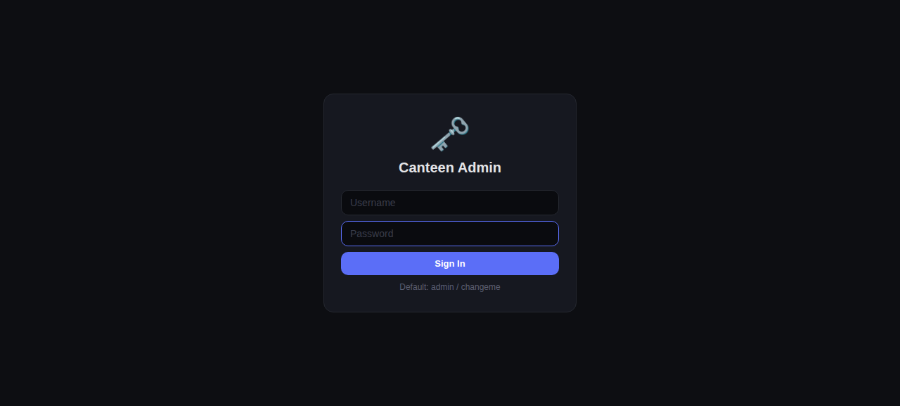 Admin Login