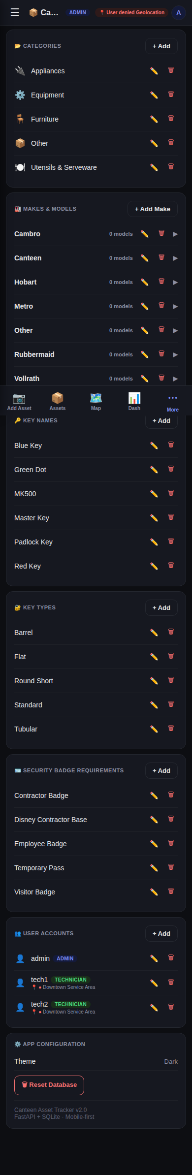 Settings